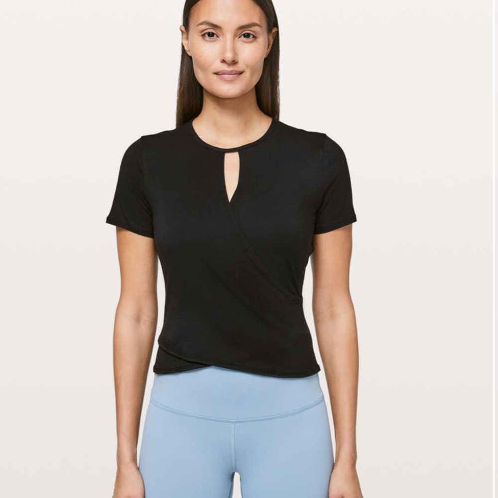 Lululemon Round Trip Short Sleeve Black